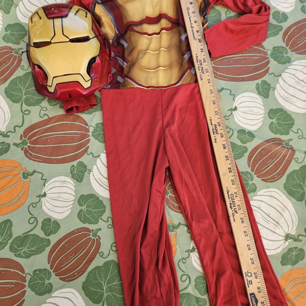 Marvel Red and Gold Superhero Costume for Kids